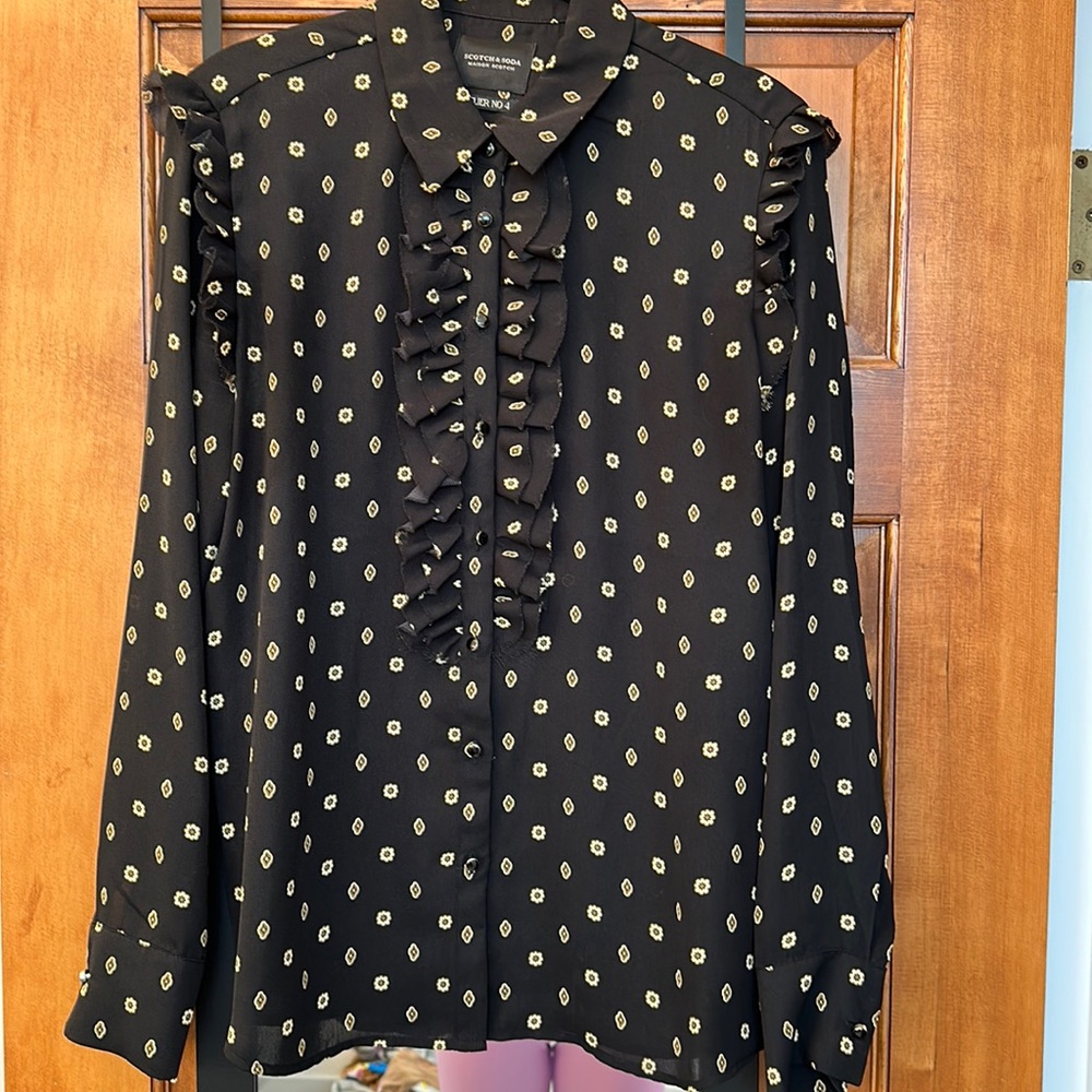 Scotch & Soda ruffled blouse